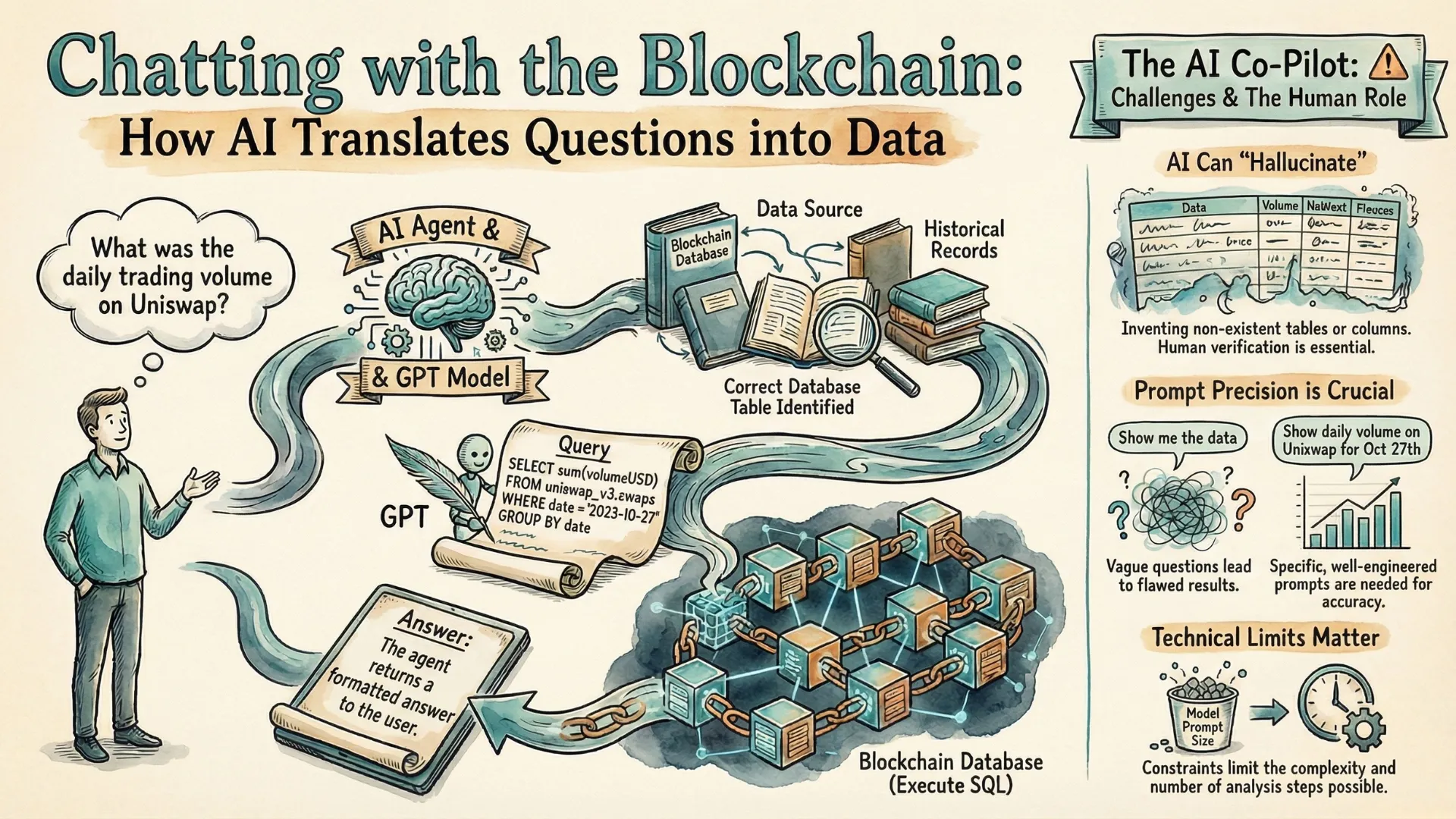 Can ChatGPT unlock blockchain data for the masses? Early insights from building ChatWeb3